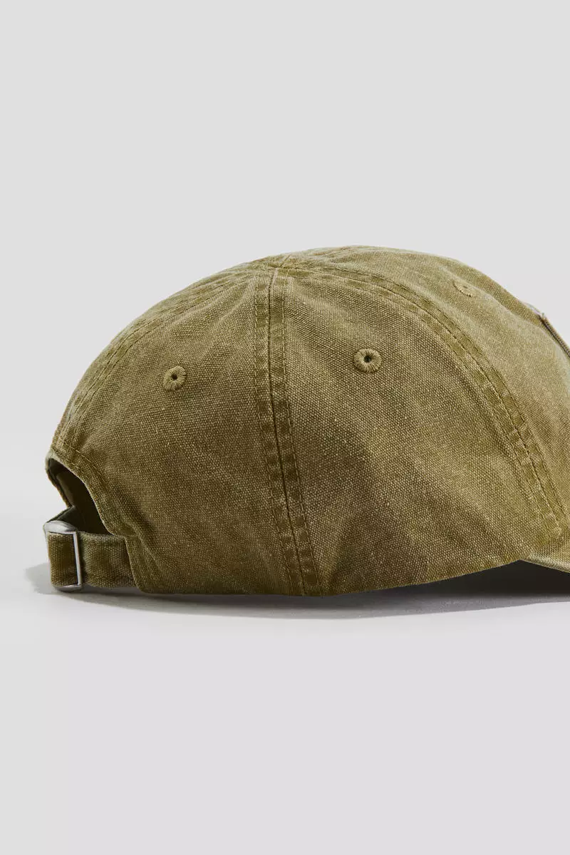 Cotton twill cap