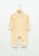 LC WAIKIKI yellow Crew Neck Long Sleeve Striped Baby Girl Rompers 8F16EKA438B9A5GS_2