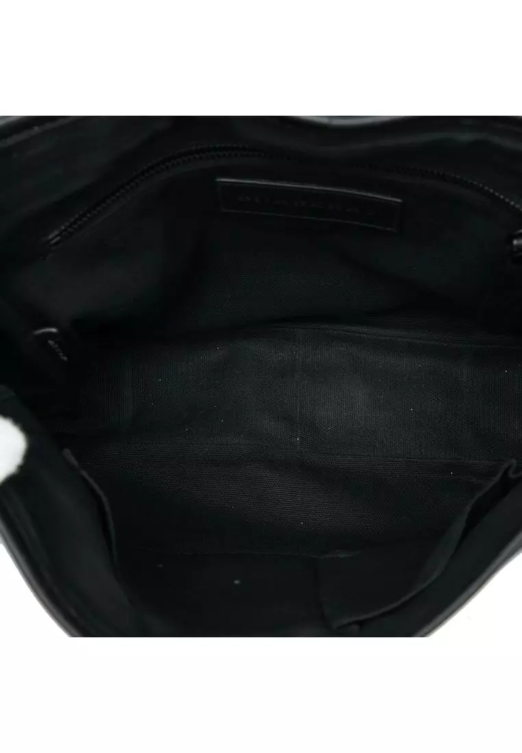 Pre-Loved Burberry Smoke Check Coated Canvas Crossbody