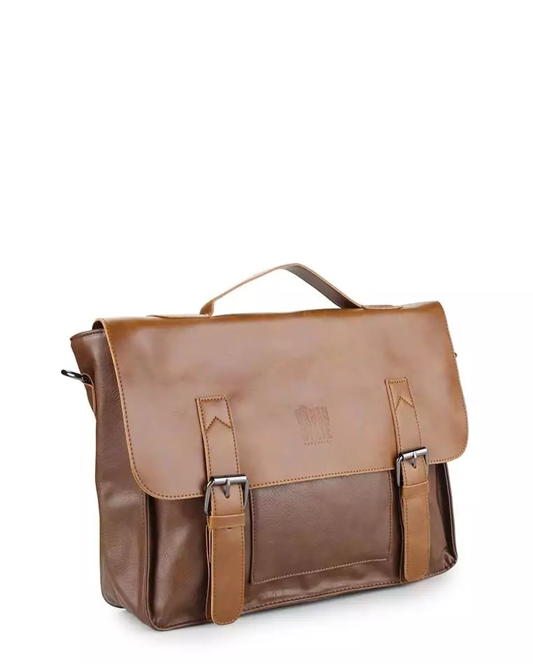Jual Urban State Distressed Leather Office Bag Original 2023