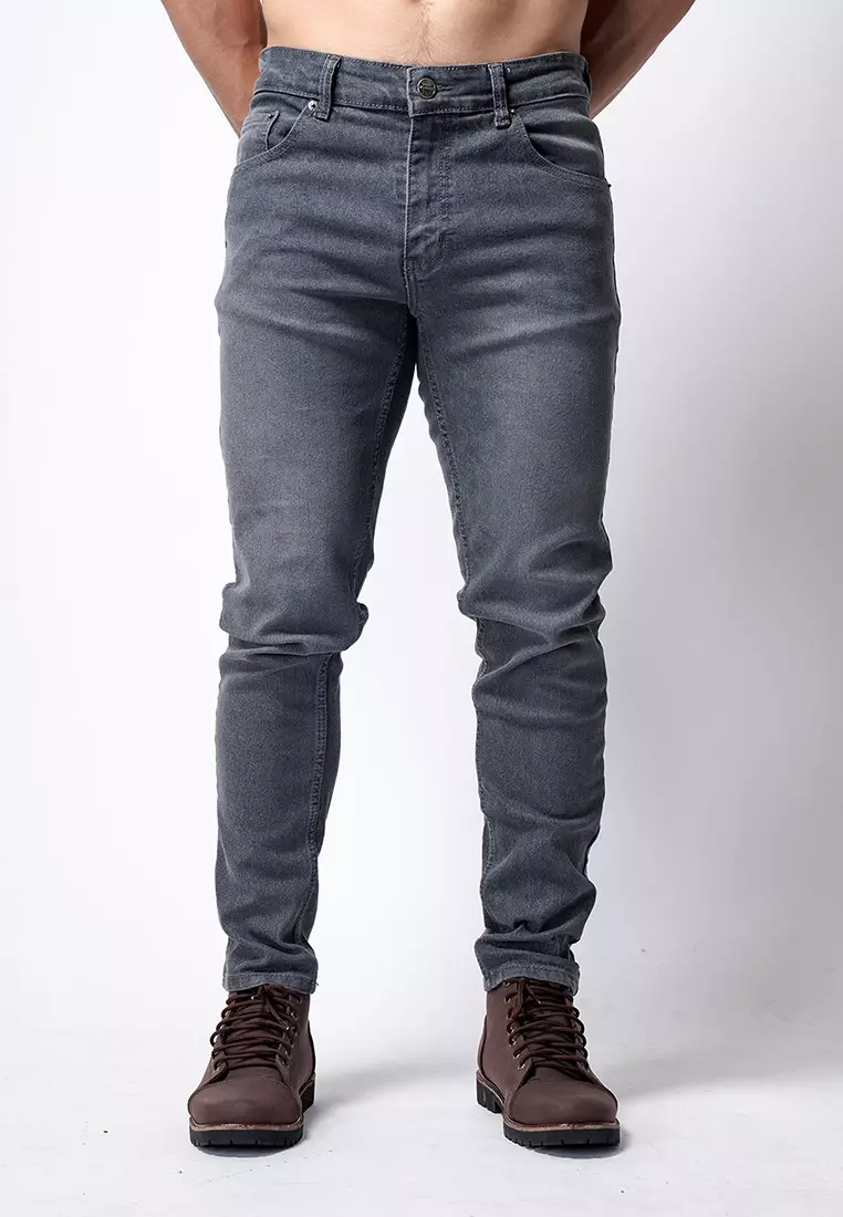 Slim Fit Jeans Stone Grey
