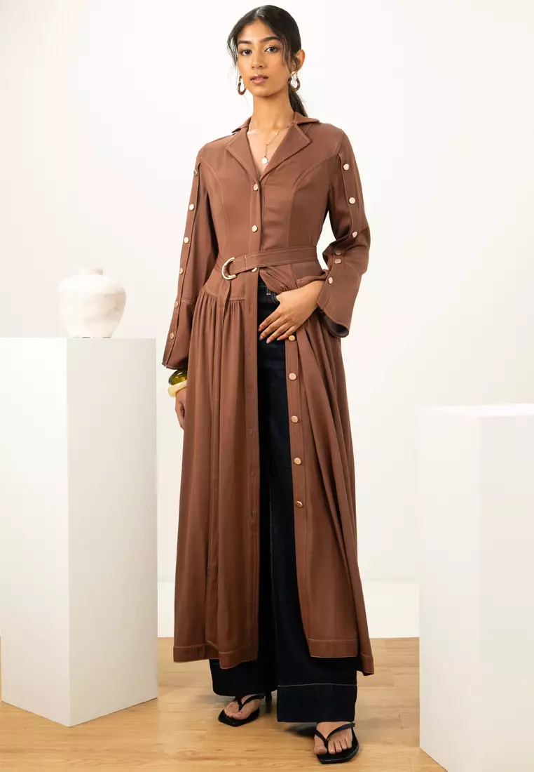 Rita Buttoned Denim Dress