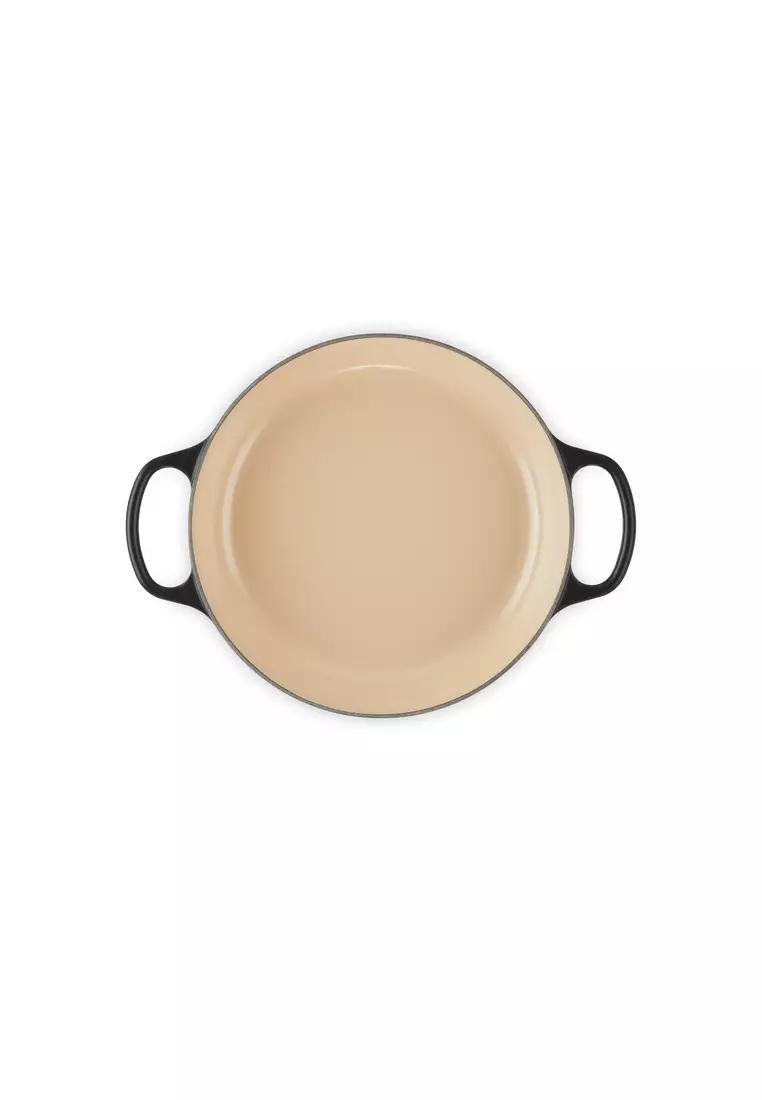 Le Creuset Le Creuset Signature Satin Black Cast Iron 26cm Shallow