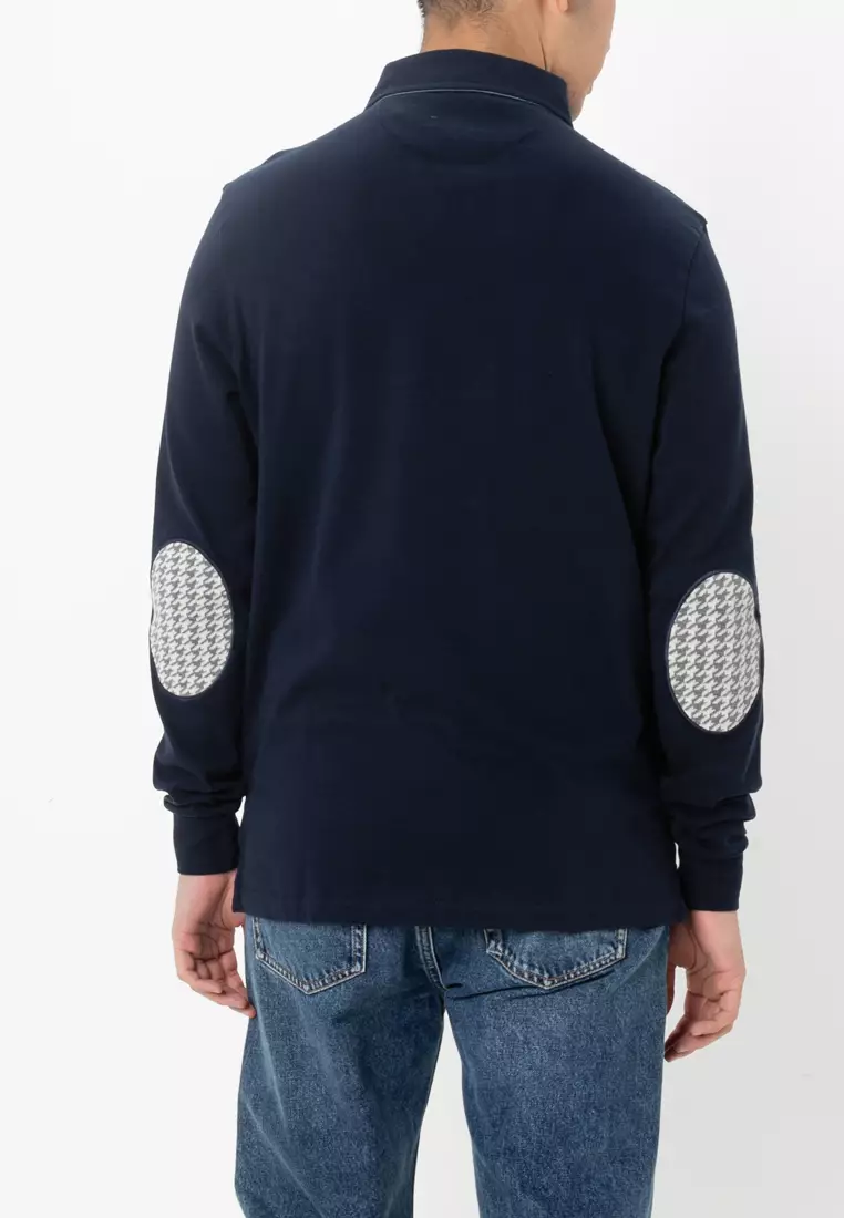 Lyle Helbow Patch Polo Shirt