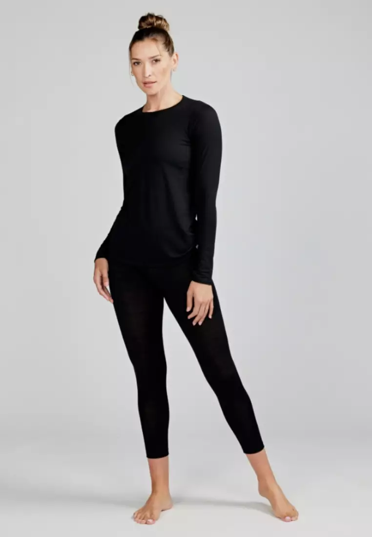 Energia Women's Quick-Dry Long Sleeve Gym Top - Lightweight, Breathable, Premium Fit