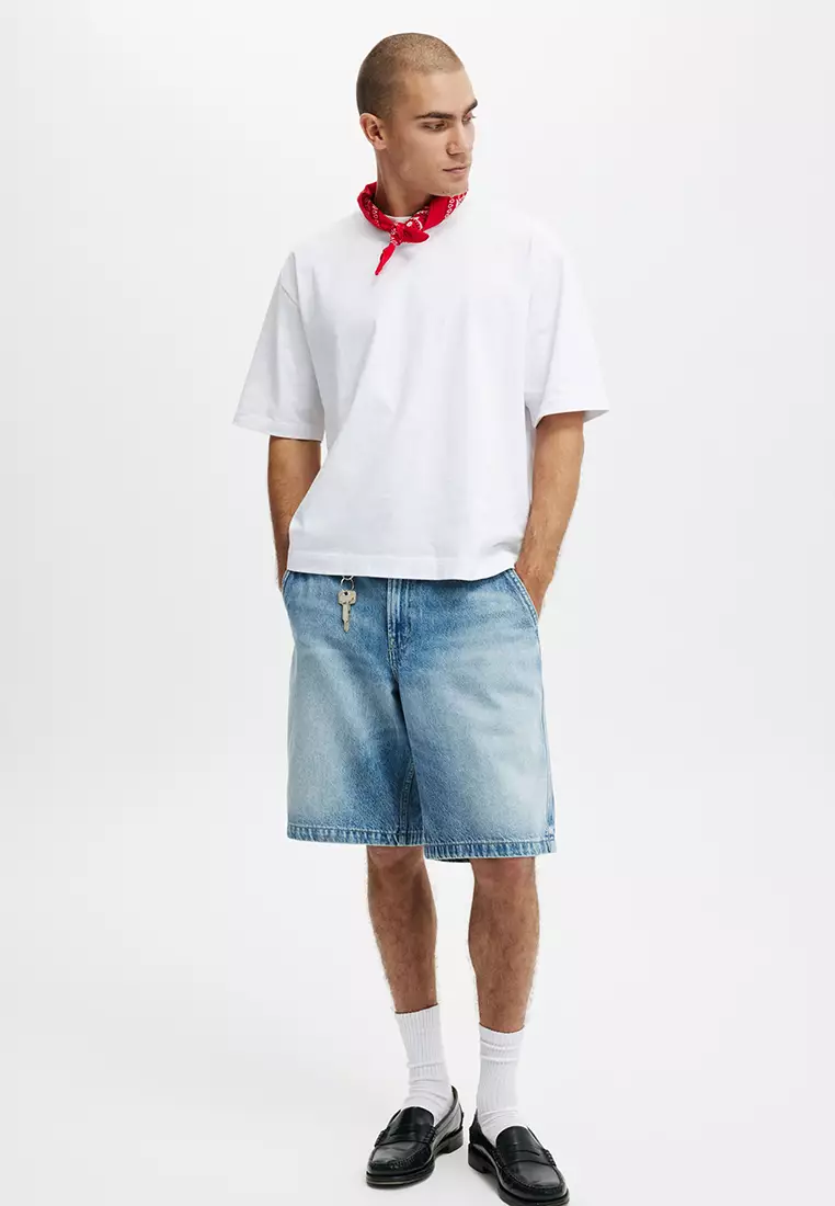 Baggy Shorts Cotton Jeans Shorts Buy Cotton On Baggy Denim Shorts