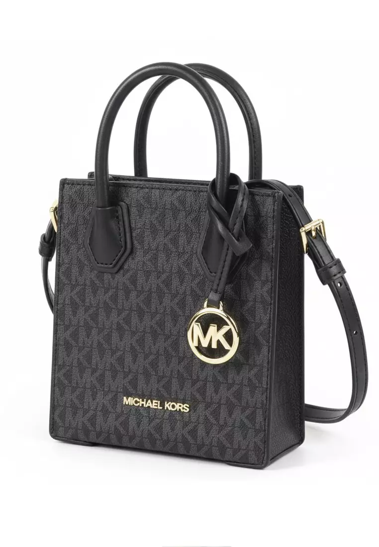 Mercer Extra-Small Signature Crossbody Bag - Black