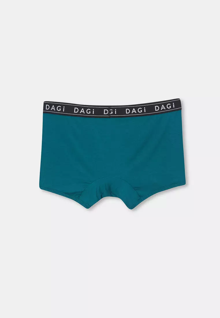 Dagi Cotton Regular Waist Boxer, Boxers De Los Hombres, Navy