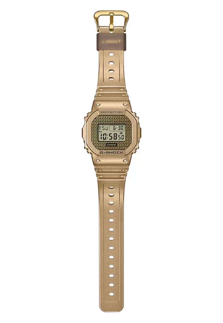 G-shock Gold Chain Digital Watch DWE-5600HG-1DR