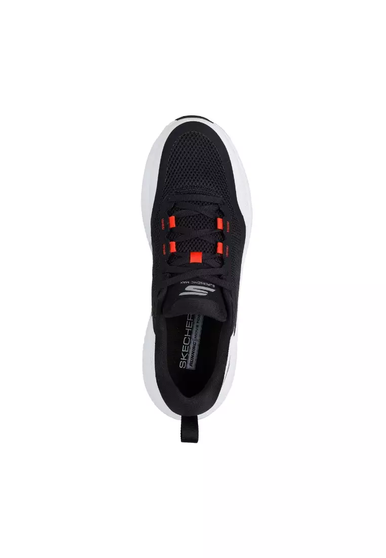 Mens Go Run Supersonic Max - Black
