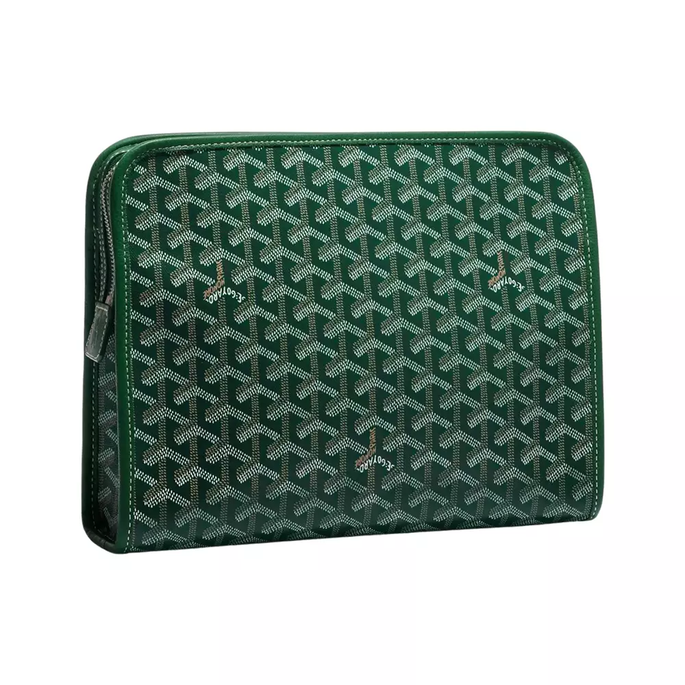 Trousse Jouvence GM Clutch Bag Green