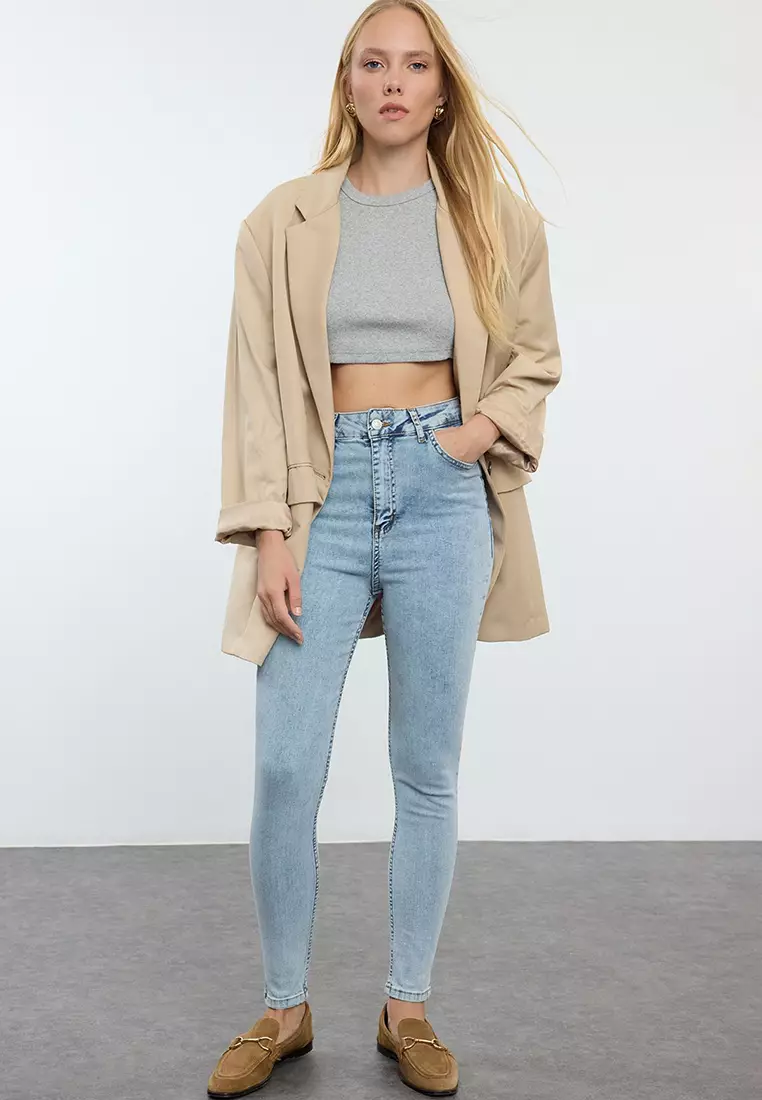 High Waist Skinny Jeans