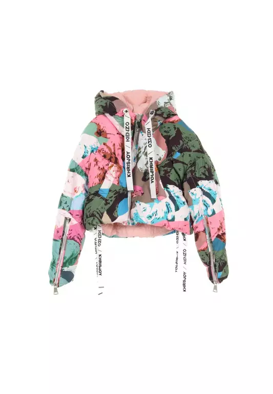 Pre-Loved Kenzo KENZO × KHRISJOY OVERSIZED PUFFER JACKET Down jacket multicolor