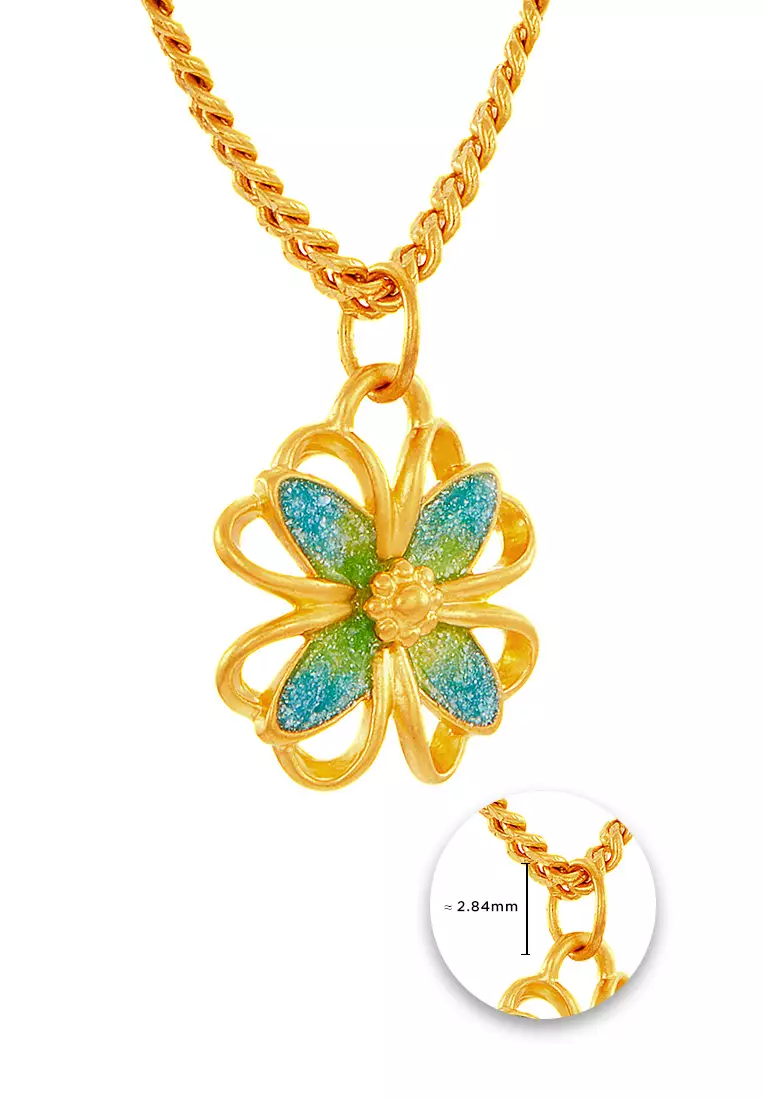 HABIB 999/24K Yellow Gold Pendant 9GP00880325