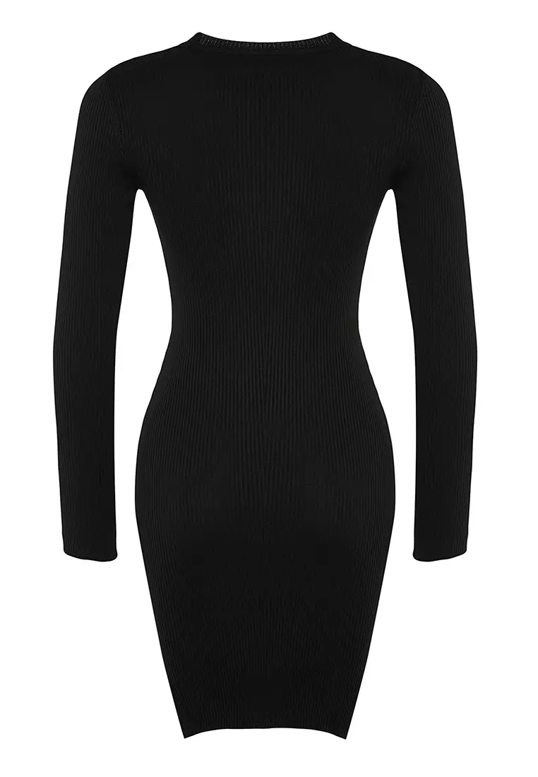 Buy Trendyol Long Sleeve Mini Dress Online | ZALORA Malaysia