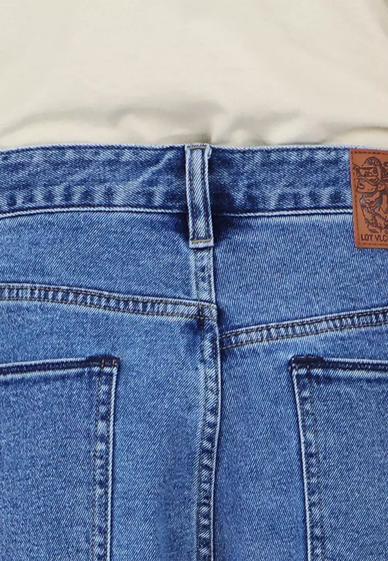 MLD BILLOW JEANS DEEP RIVER BLUES