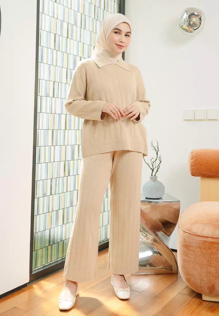 Metta Knit Set Cream