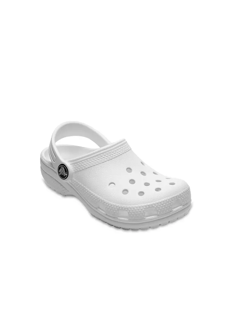 Discount on Crocs  shoes - SKU: Kids Classic Clog In White