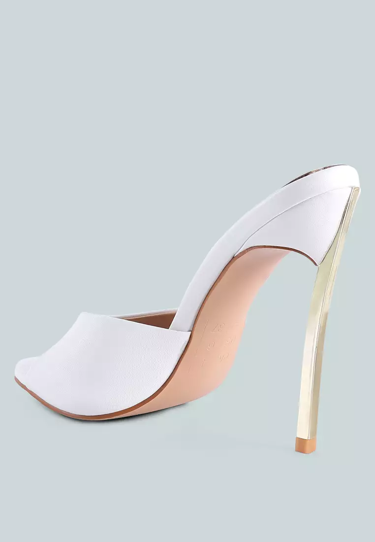 Heeled sliders store