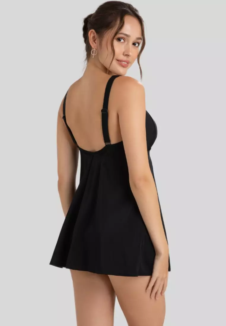 Cross Knot Swim Dress