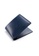 Crudo Leather Craft blue Senz'altro Short Wallet -  Saffiano Blue (Internal Coin Pocket) DAADDACEFE3CCEGS_1