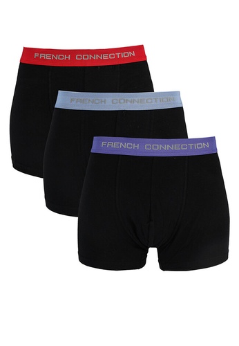 French Connection black 3 Packs Classic Boxers 804B1USDFB4D50GS_1