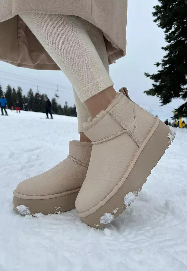 Round Toe Ankle Boots
