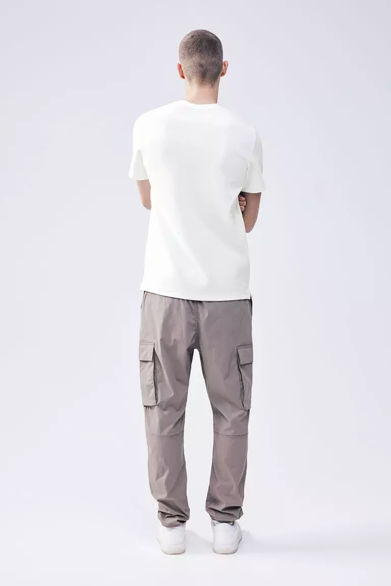 Regular Fit Ribbed T-shirt