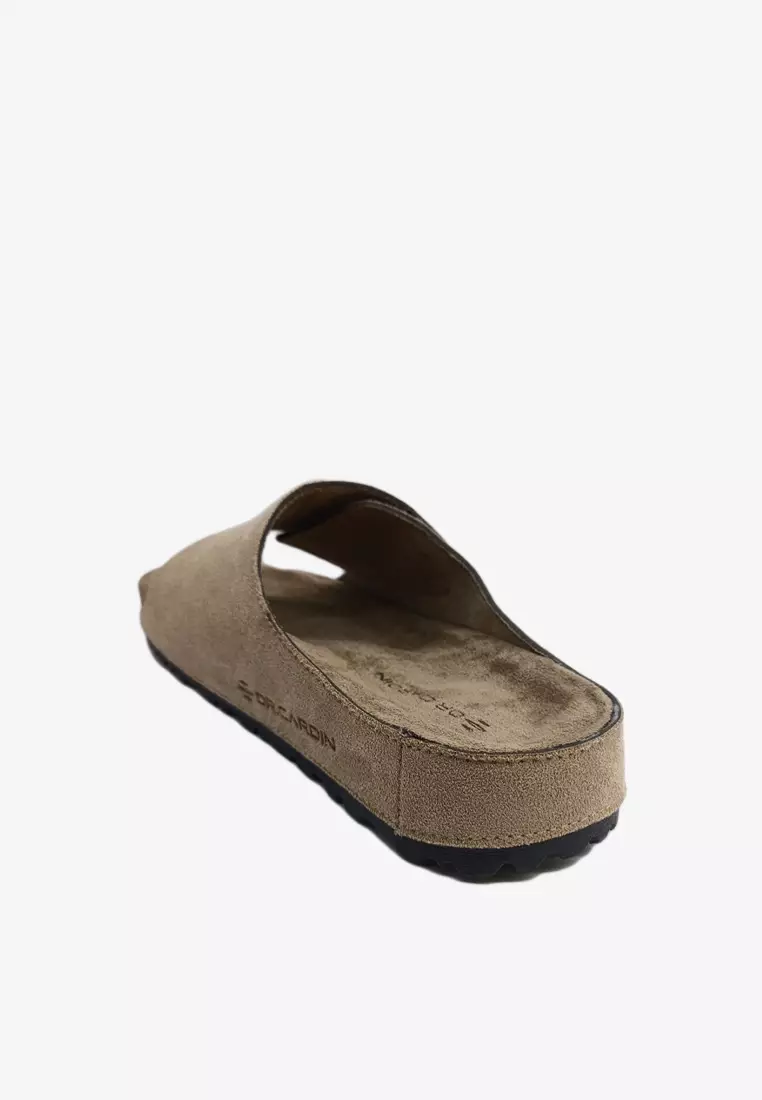 Dr. Cardin Men Cove Core Suede Comfort Sandals with Adjustable Strap D-SLB-8212