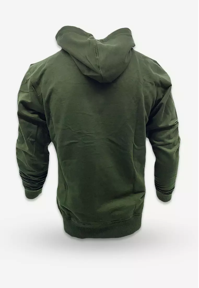 Jaket hot sale hoodie army