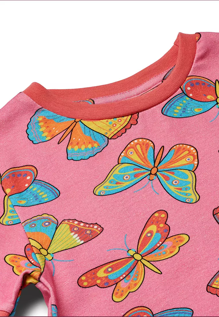 T-shirt with butterflies
