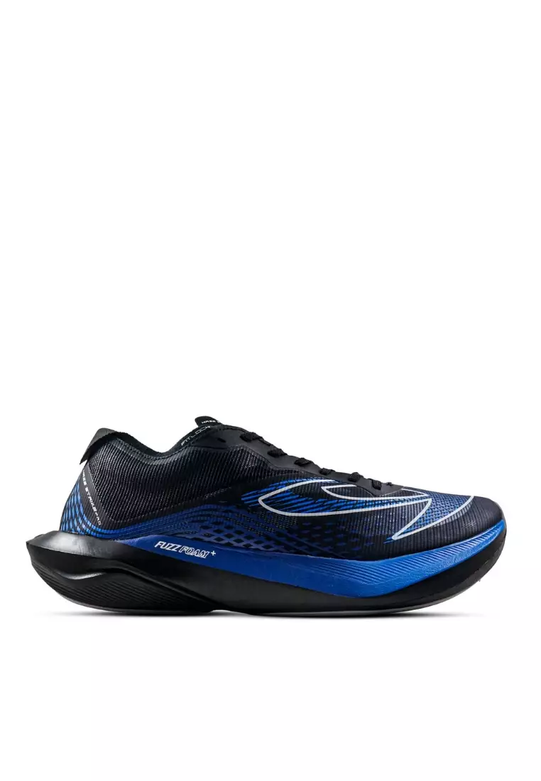 910 Nineten Haze Strike Pro Sepatu Lari - Hitam / Biru