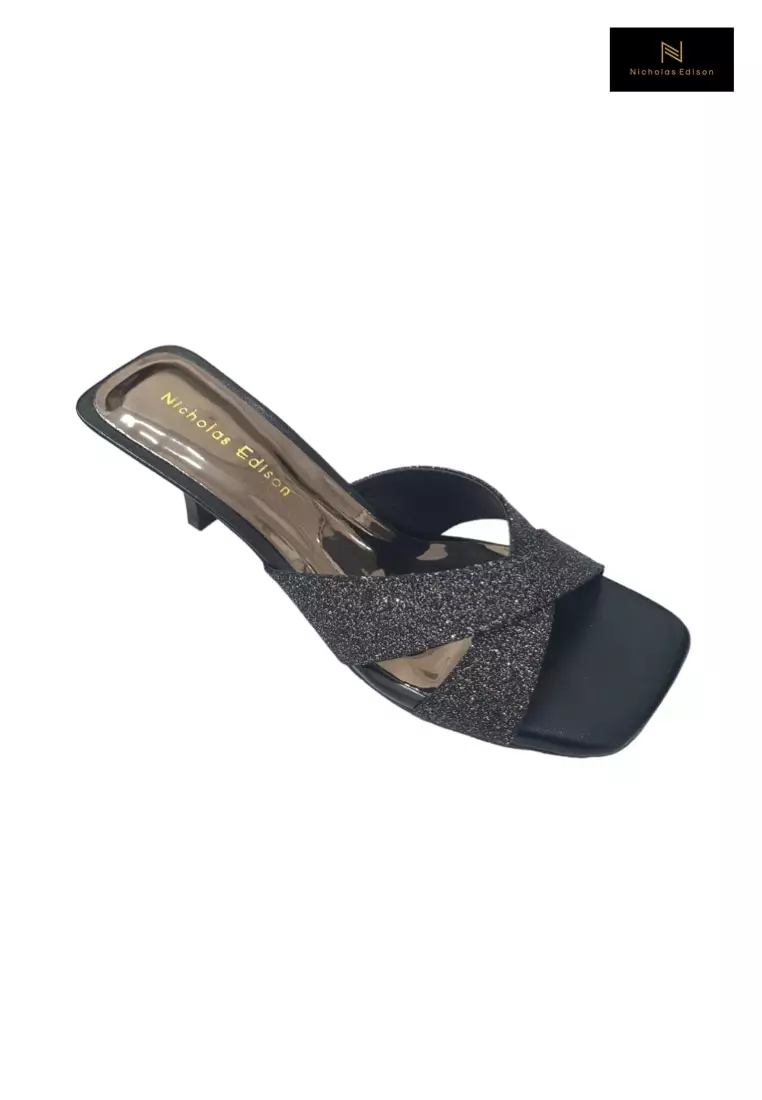 Nicholas Edison Heel Inara Black