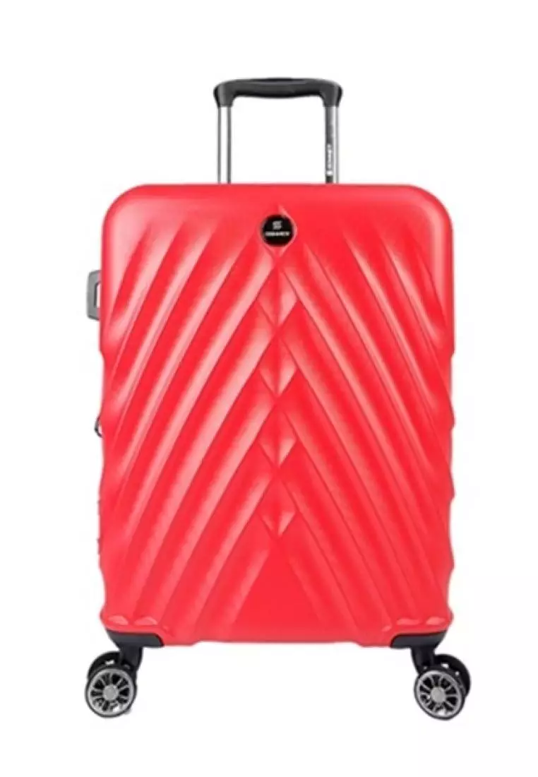 Buy Poly-Club Sonnet by Poly Pac 24 Elegant Style Anti-theft Expandable  Zipper Enhanced ABS Hardcase Luggage w TSA Lock - XA9277 Online