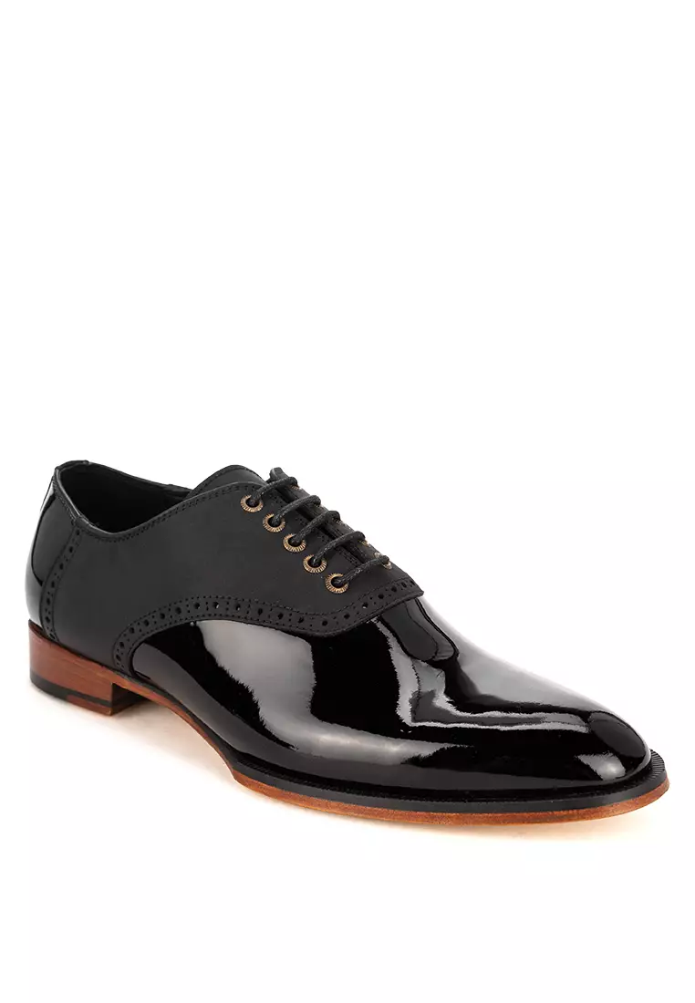 Discount on Bristol Shoes  shoes - SKU: Barlett Black Oxford Shoes