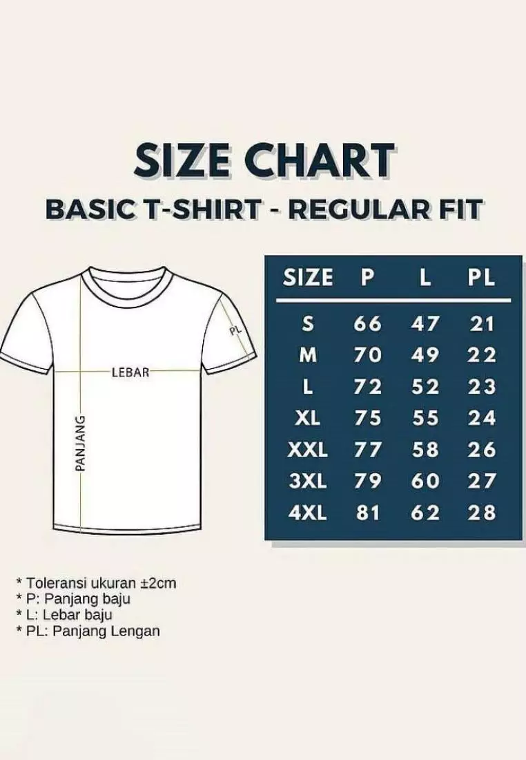 Houseofcuff T-shirt Kaos Motif Never Have Pendek Terracotta Size S-4XL