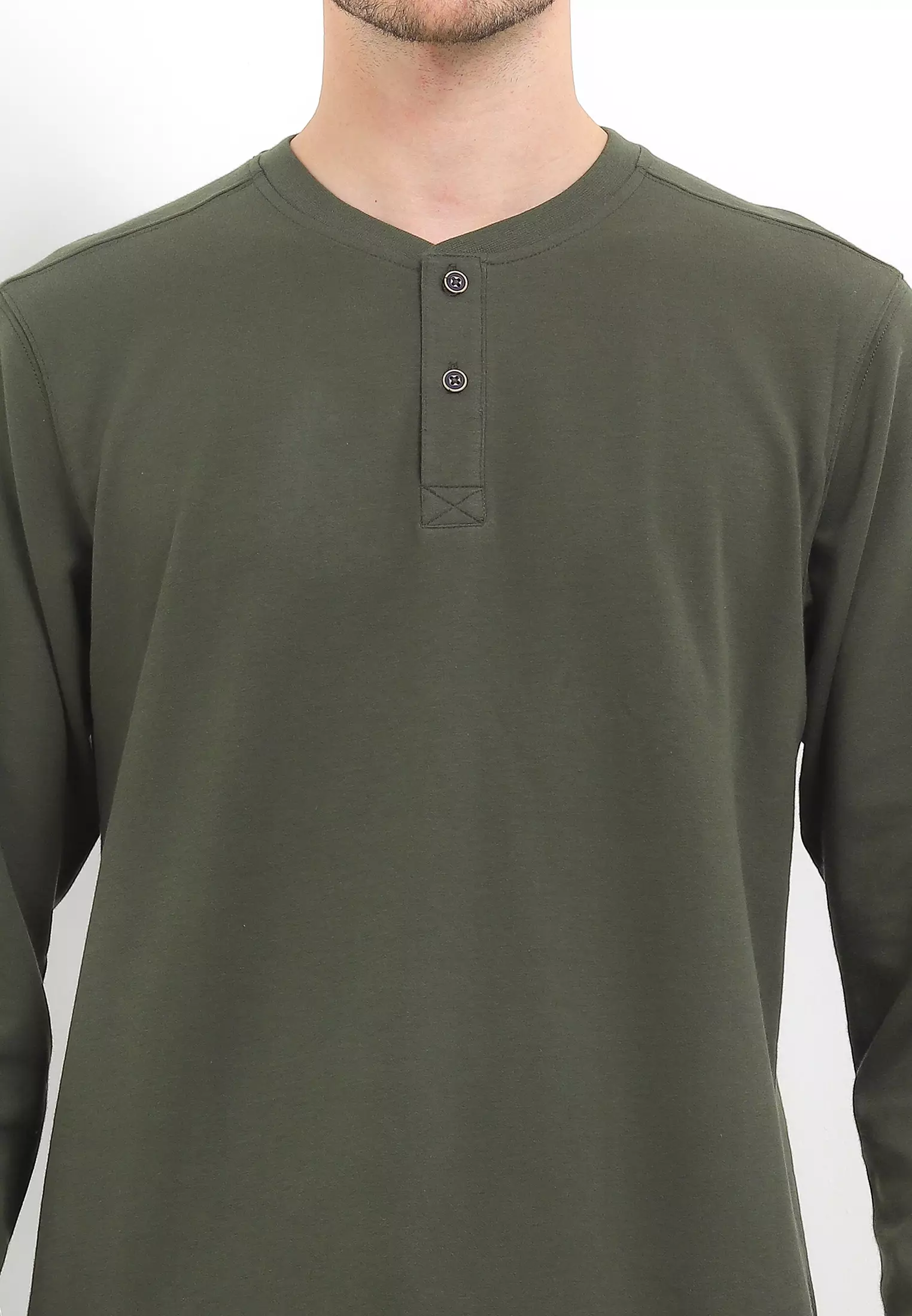 Cressida Regular Fit Long Sleeves Hanley T-Shirt A254G - Green