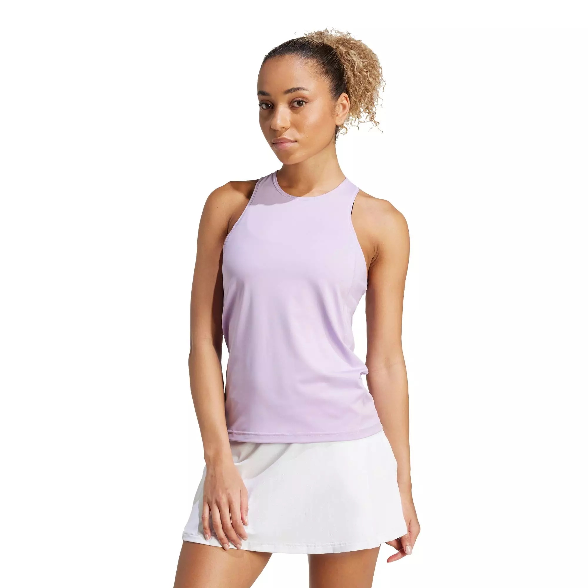 Tennis Club Tennis Climacool Tank Top Women Purple JV7810