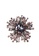 midzone multi MIDZONE Premium Elegant Shinny Crystal Flower Brooch - F20104-BR020 D4FF2ACD672E8EGS_1