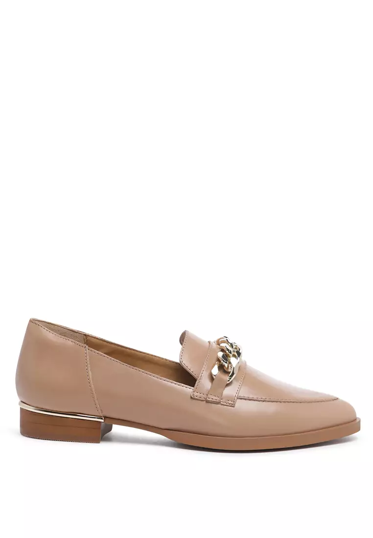 Discount on Rag & Co.  shoes - SKU: Nude Leather Slip-On