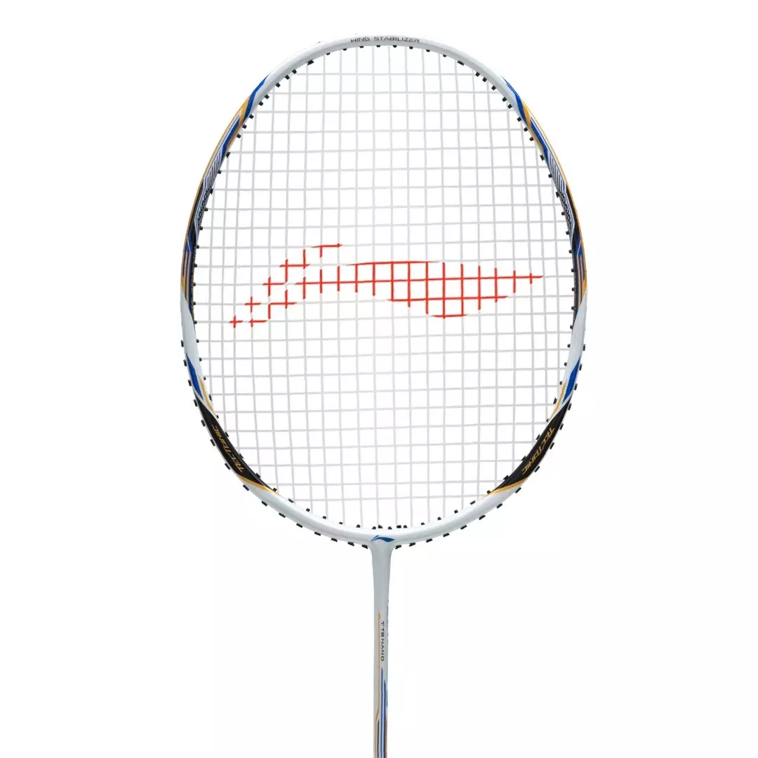 Li-Ning Badminton Racket Tectonic 3R Series 4U Wht/Gold/Blue AYPS199-1