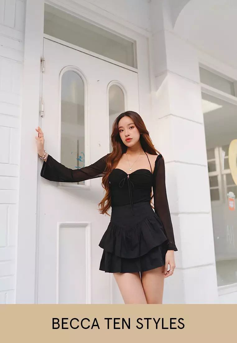 Chiffon halter discount