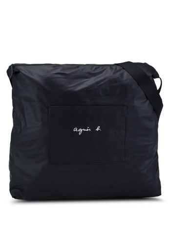 agnès b. black Casual Sling Bag 01F8CAC0E4FDABGS_1