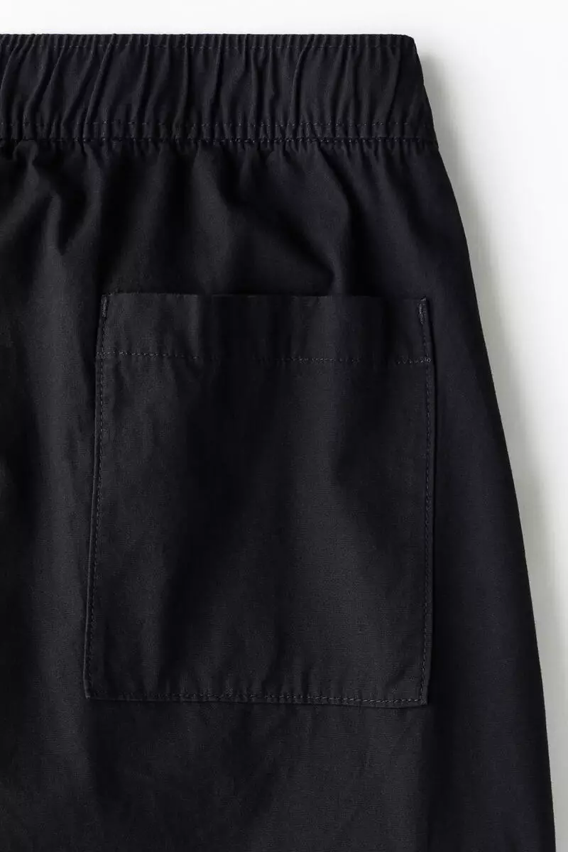 Loose Fit Cotton cargo trousers