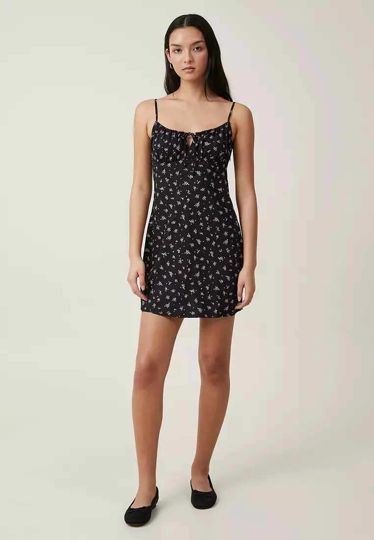 Buy Cotton On Indie Strappy Mini Dress 2025 Online ZALORA