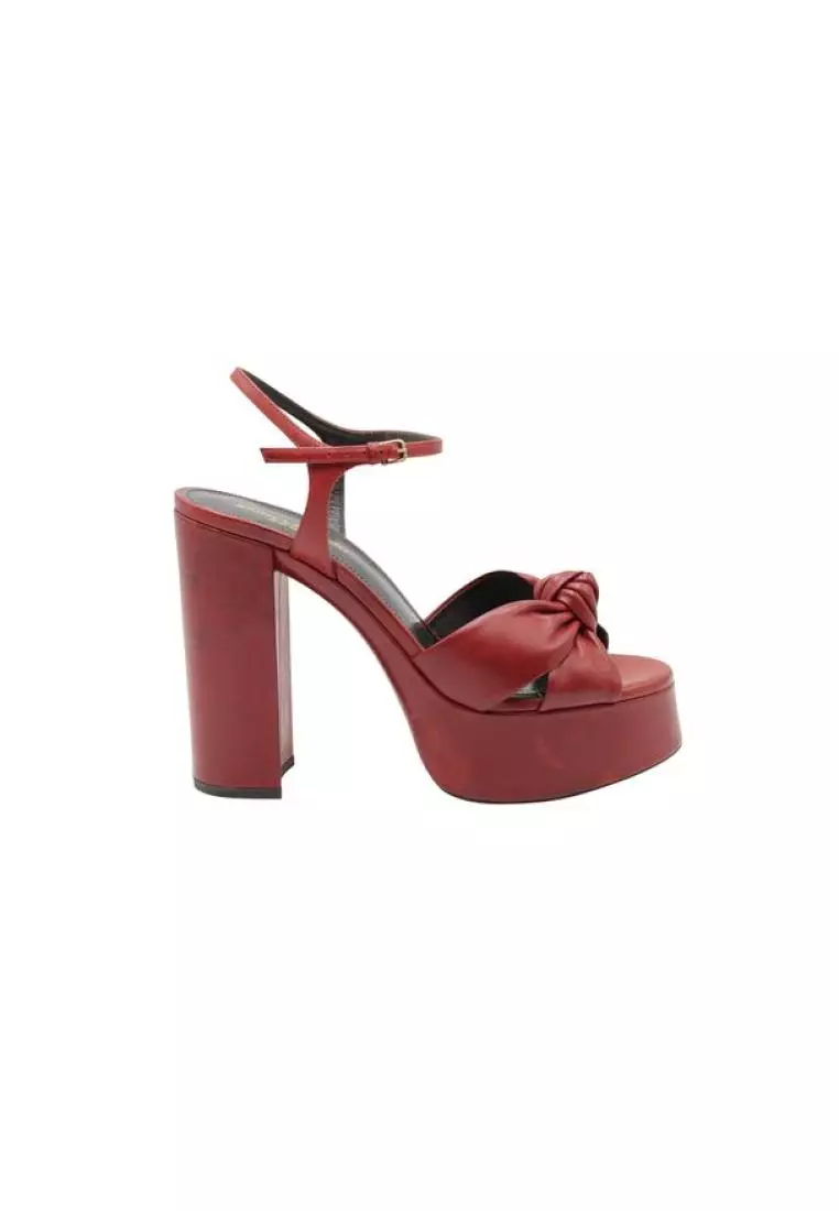 Red platform sandals new arrivals