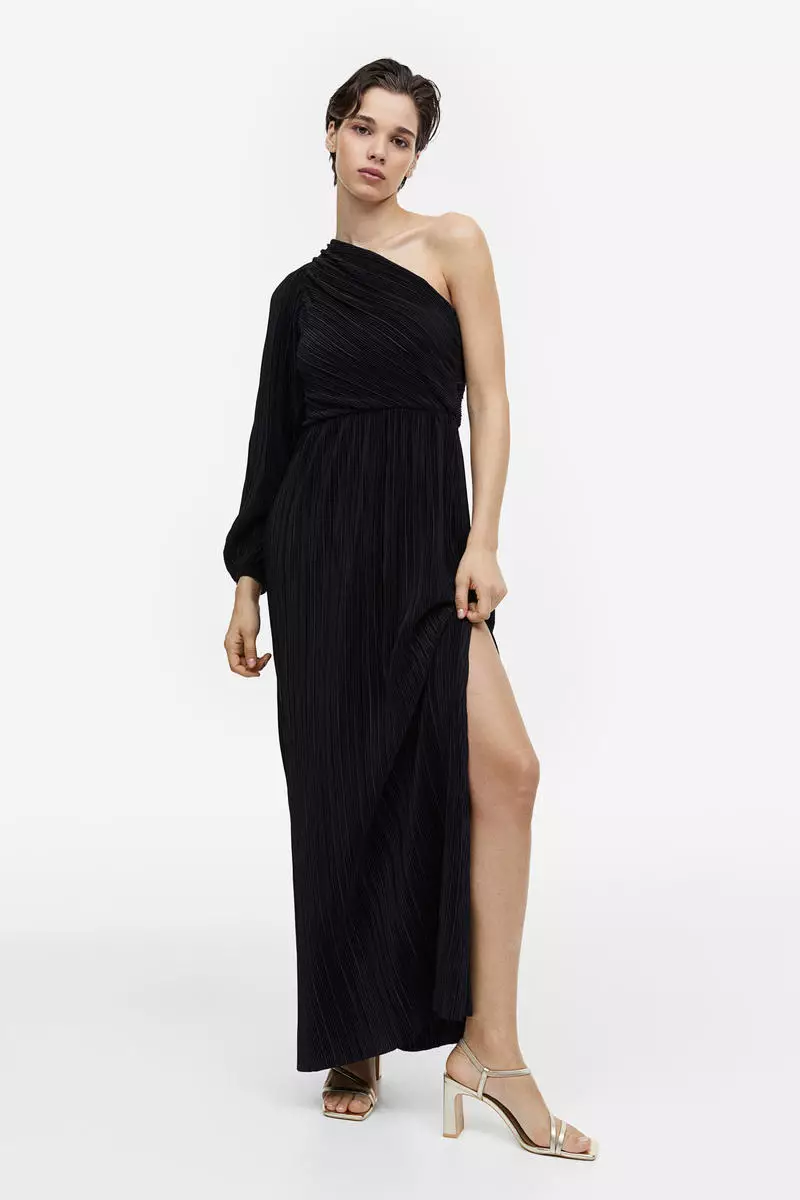 open lace back dress Navy Scallop Jersey Mix Midi Dress – Mint Velvet main image 1
