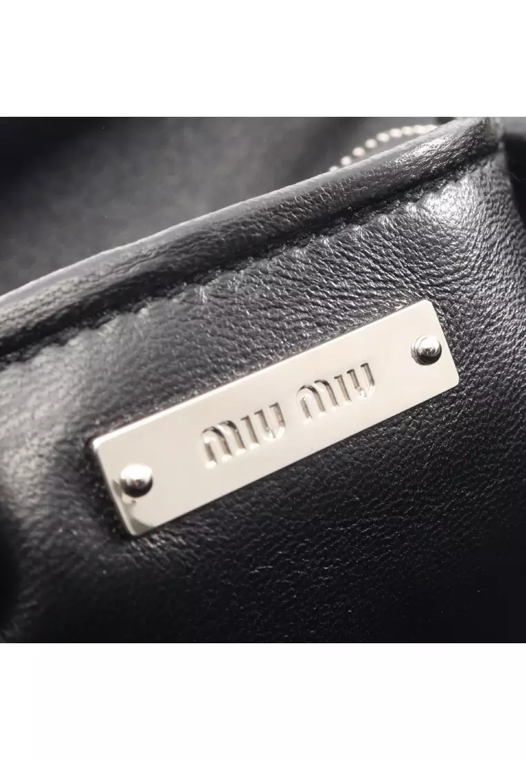 Buy Miu Miu Pre-Loved MIU MIU NAPPA CRYSTAL matelasse 2WAY chain