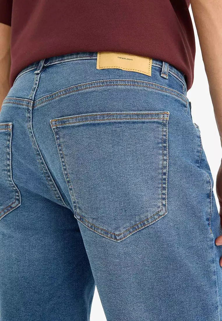 Denim Bermuda Shorts