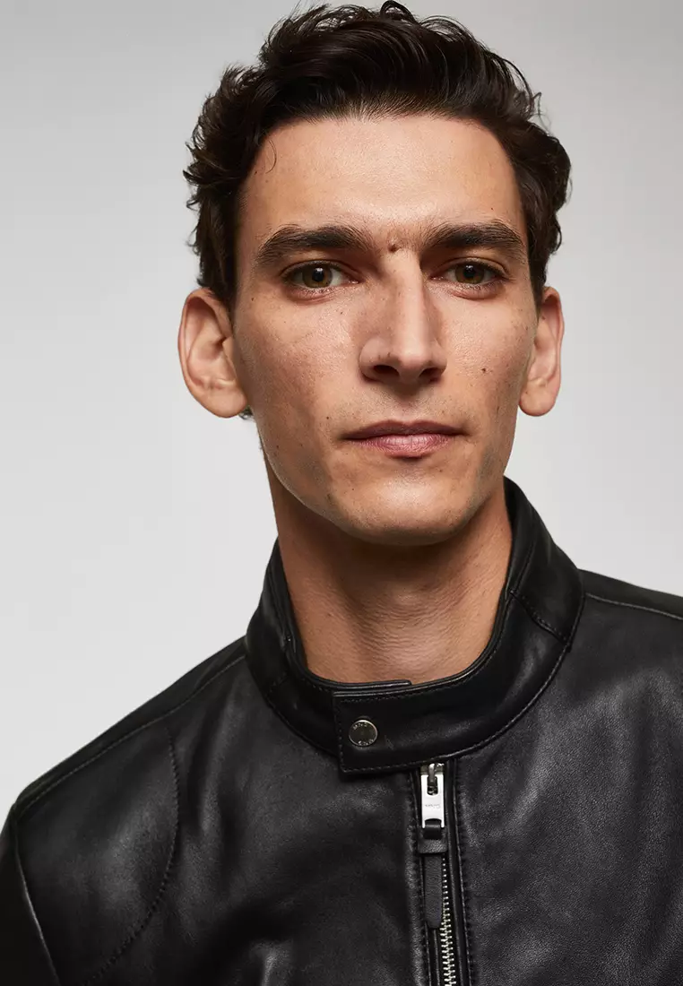 Men's biker deals jacket online